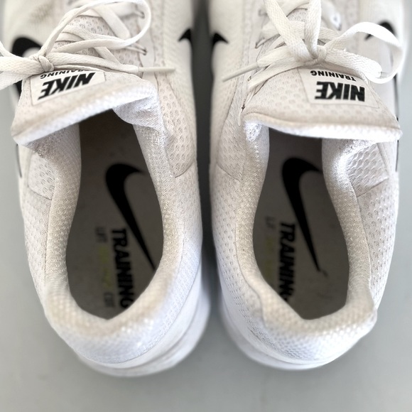 Nike White Sneakers Trainers Men’s Shoes Size 13 - Picture 6 of 7